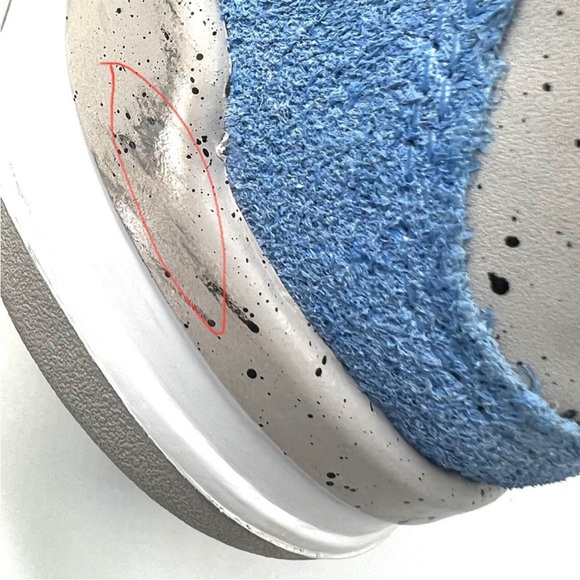 Jordan 4 Retro 'University Blue' | kids sz 2Y | light blue | Used - Picture 8 of 8